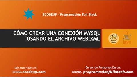 Cómo crear una conexión JDBC desde una aplicación JSP-Servlet a una Base de Datos MySQL