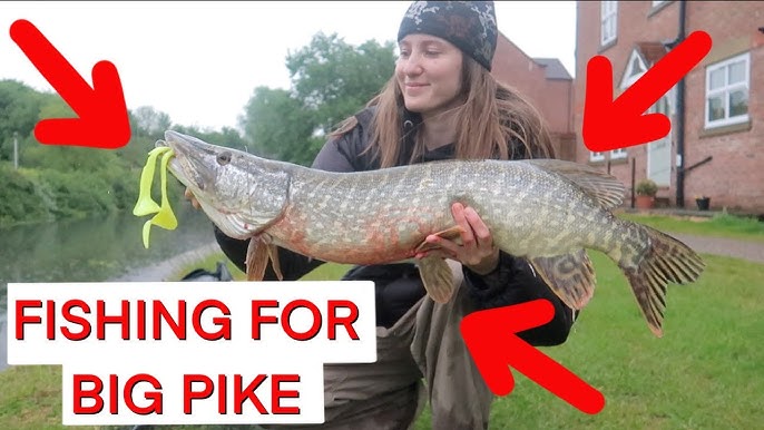 Pike Fishing with the New LMAB Drunk Dancer! 