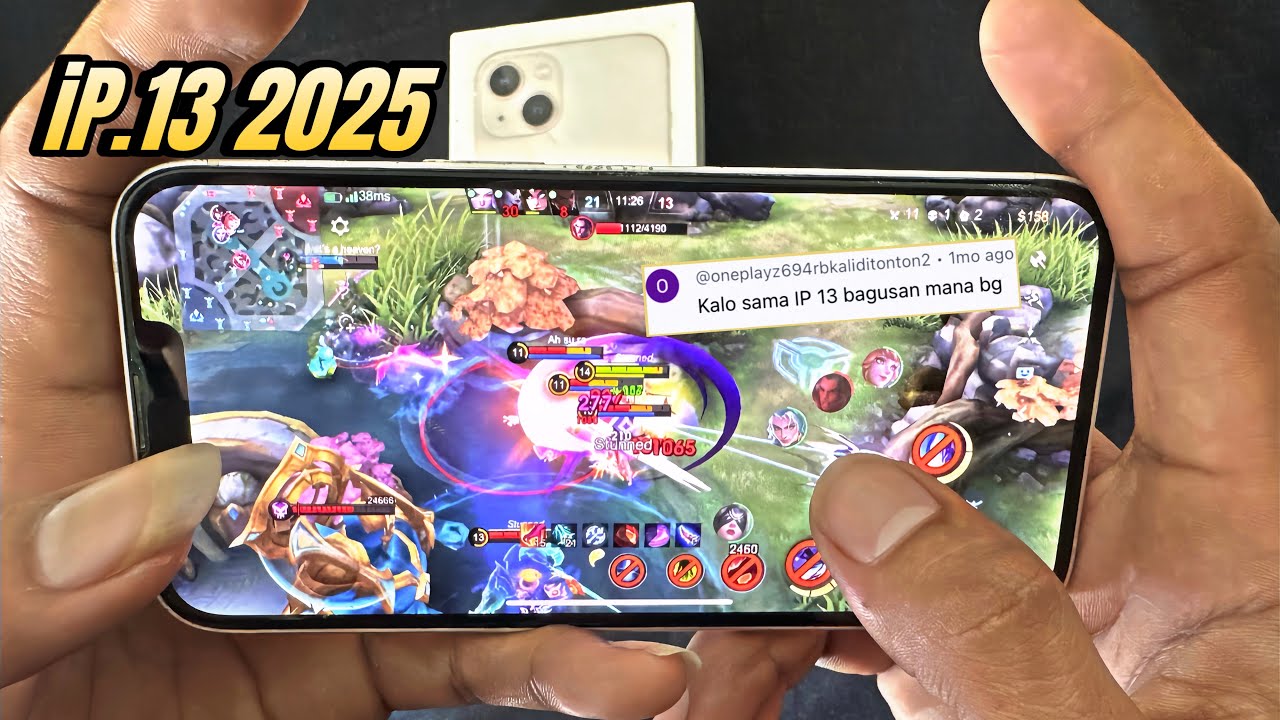 IPHONE 13!GAMEPLAY FANNY MLBB 2025”