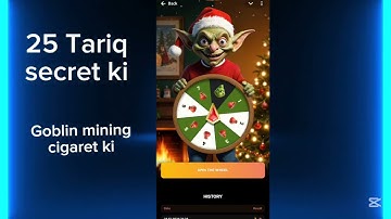 25 December Goblin  Mine secret ki  Daily Code Mine Game Code |Goblin Mine Game Gift Bags Code |