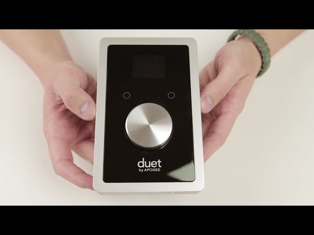 Apogee Duet for iPad and Mac - Unboxing and Overview - YouTube