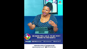 HILI NDILO JINA REFU ZAIDI LA MTANGAZAJI KUTAJWA LIVE KWENYE KIPINDI 