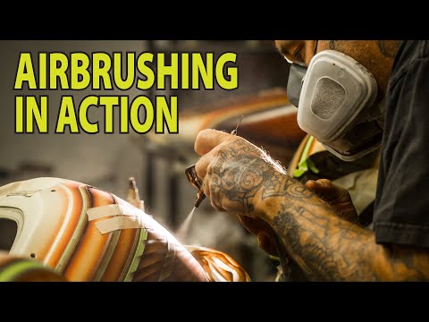 Airbrushing in Action: Events, Product Demos & Artist Interviews