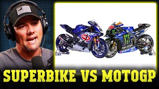 World Superbike VS MotoGP - Ben Spies tells the REAL DIFFERENCE Between Them...