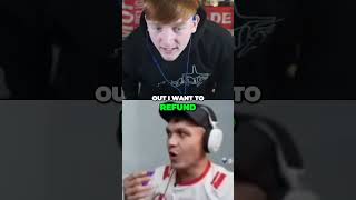 Angryginge reacts to footage of him being stream-sniped by FaZe Jarvis #angryginge13 #faze #shorts