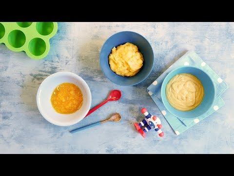 Rezepte für Ihr Baby: #1 Mittagsbrei ab dem 5. Monat "Karotte-Kartoffel-Fleisch"