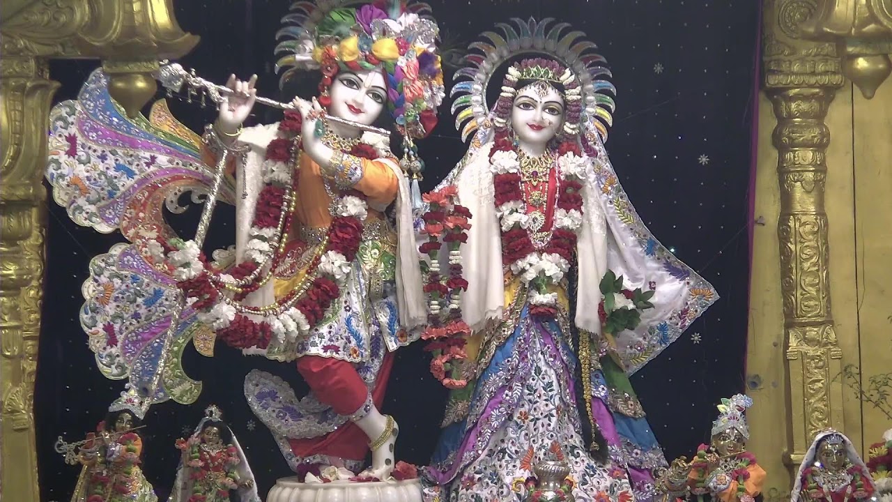 🙏🌟 Radha Gopinath Mandir Daily Live | Edison, NJ 🕉️🎶