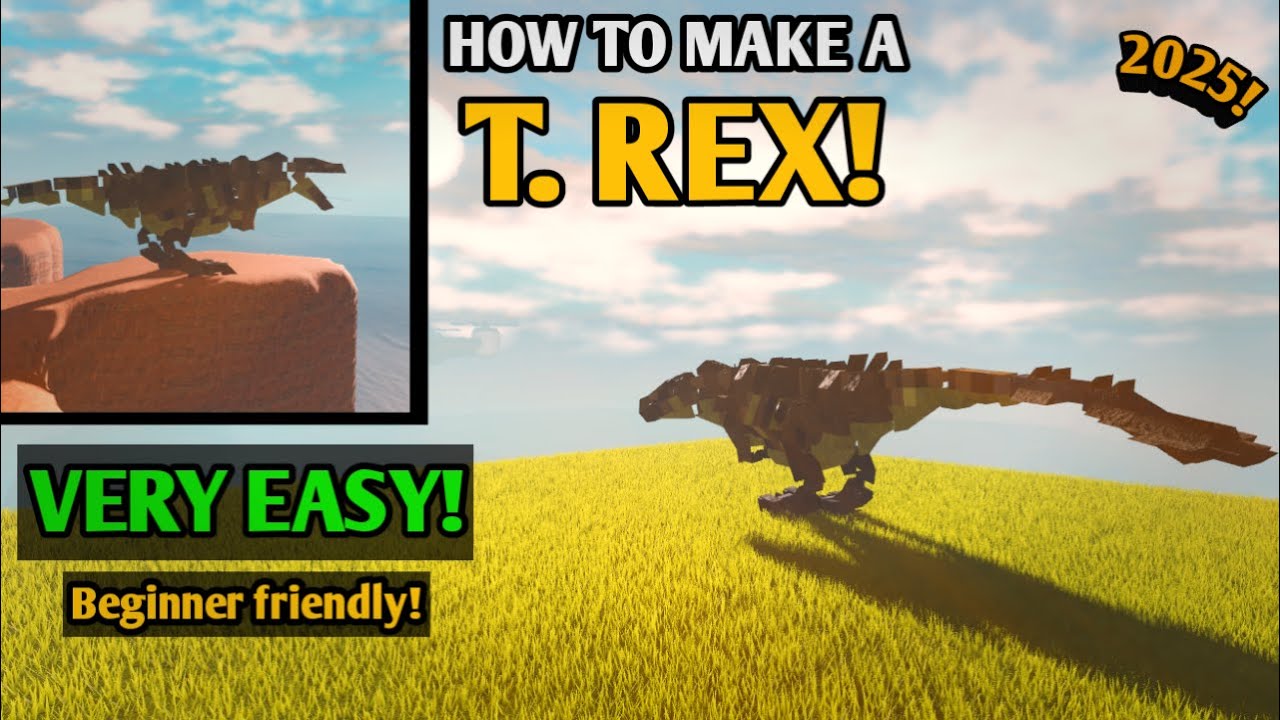 T. Rex Tutorial | Plane Crazy