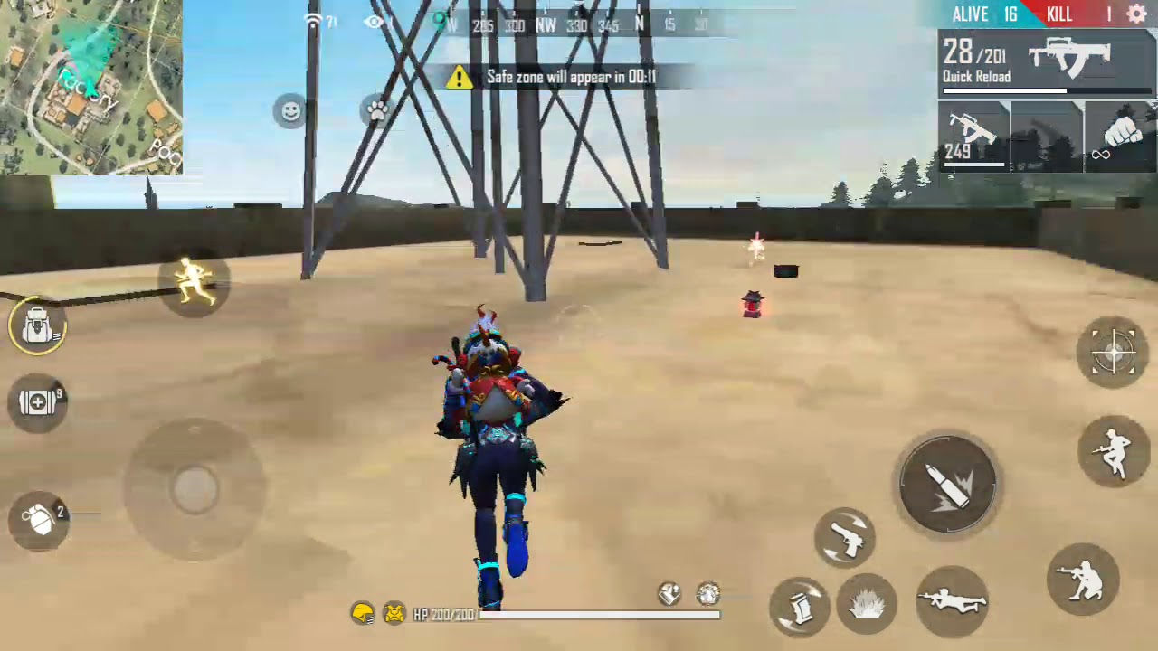 Game of Free fire on factory plz like and subscribe my ...