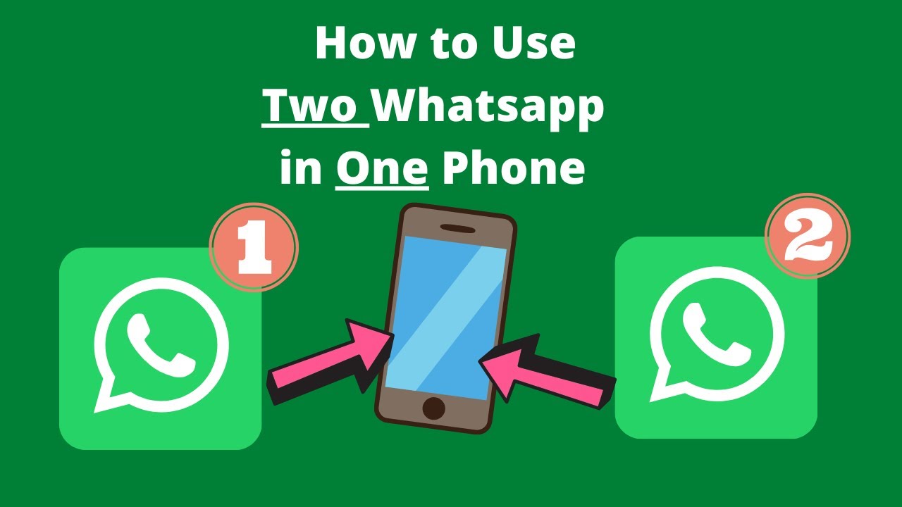 How To Use Two Whatsapp In One Mobile Do Whatsapp Kaise Chalaye Ek Phone Mein YouTube