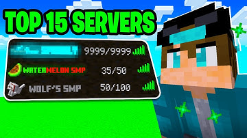Top 15 SMP Severs For Minecraft 1.21.8! - SMP, Survival, Lifesteal