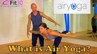 What is Air Yoga?  Intermediate Demonstration screenshot 1