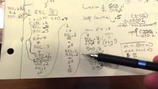 HP 15c recursive search