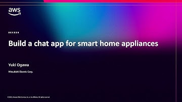 AWS re:Invent 2025 - Build a chat app for smart home appliances (DEV339)