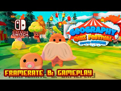 Geography Quiz Festival: Guess the Countries - (Nintendo Switch) - Framerate & Gameplay