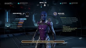 Mass Effect Andromeda Multiplayer, Asari Sentinel Build