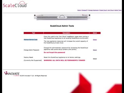 ScaleCloud ® Appliance - Scale Out Existing Cloud
