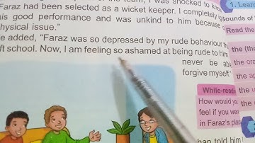 English grade four (2021-22) Unit 6 Valuing Others book page 56,57 / Reading with translation