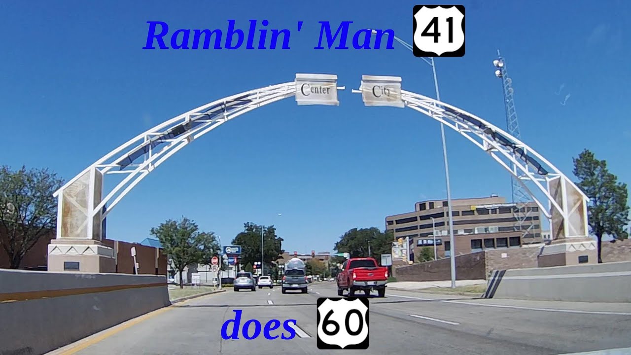 US Highway 60 in Texas - V5 - Canyon and Amarillo - YouTube