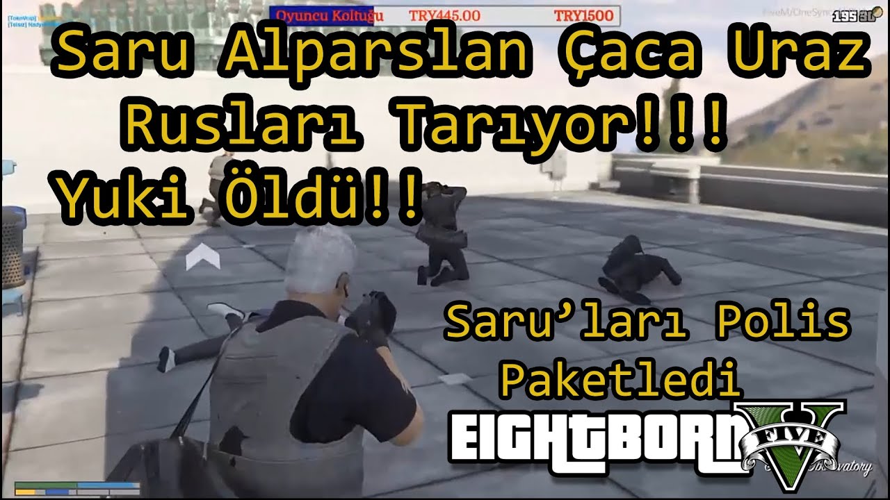 Alparslan Saru Çaça Rusları Tarıyor!! - Yuki Öldü!! - Polisler Saru'ları Paketledi!! - EightbornV #2