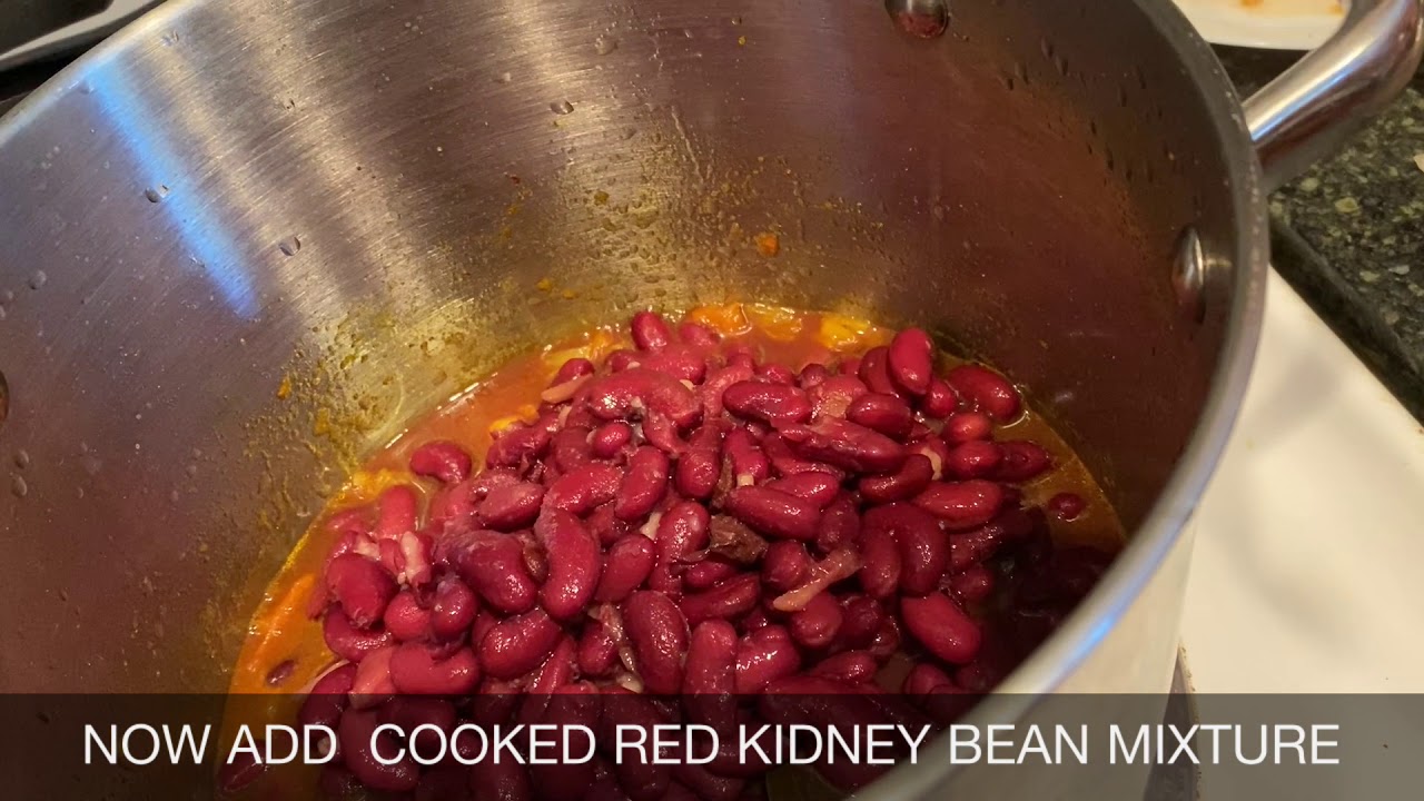 Easy Hearty Meal/ Red Kidney Bean Recipe / Under 30 Minutes/Less Oil