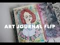 Art Journal Update - A Little Flip Through