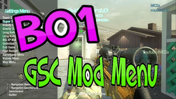 BO1 EncoreV8 .GSC Mod Menu +Download