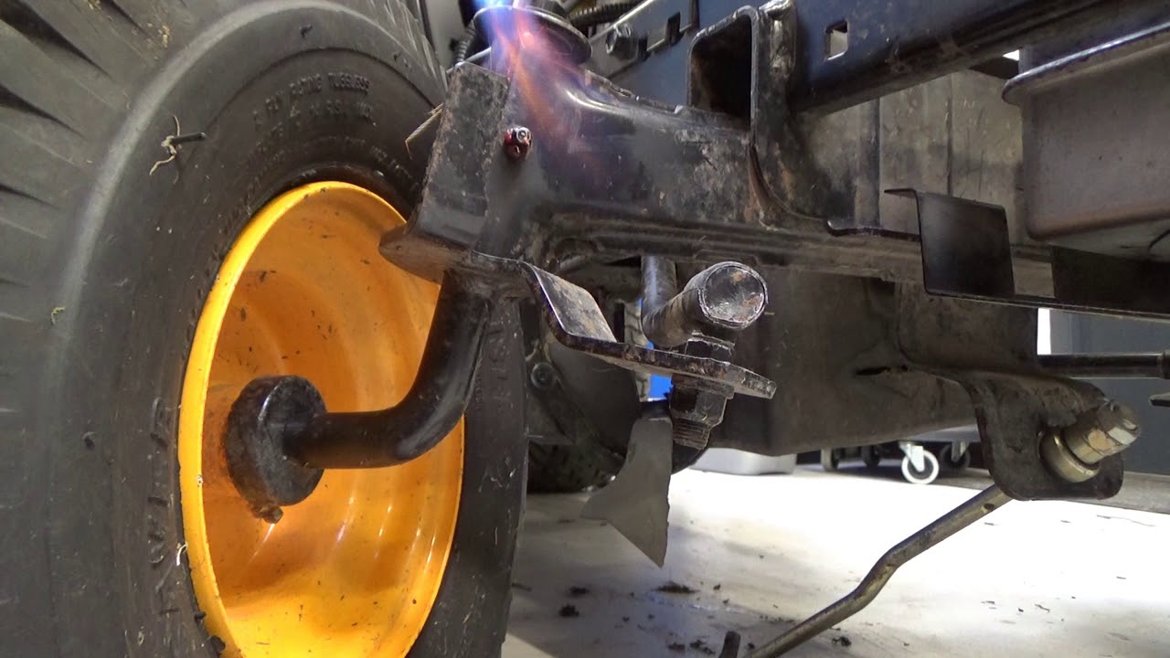 McCulloch havetraktor del 2 - smøring af styretøj