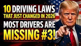 10 Driving Laws That Just Changed in 2026 — Most Drivers Are Missing #3, New Rules You Need to Know