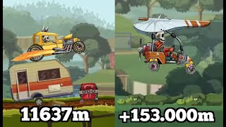 Ranking Every Distance In Backwater Bog - Hill Climb Racing 2