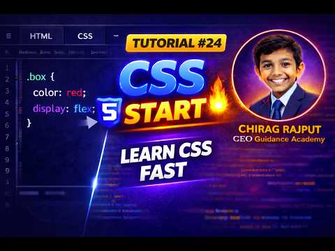 Video 24: CSS Overflow Explained 🔥 | Hidden, Scroll & Auto Properties Tutorial