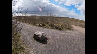 Biking Whitelee Windfarm: Mountain Bike Track and Gravel Trails