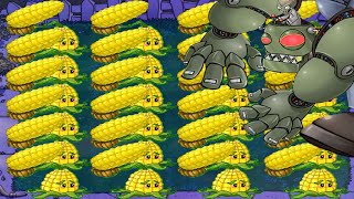 Kernel-pult vs Cob Cannon vs Corn cob vs All Zomboss | Plants vs Zombies Hack