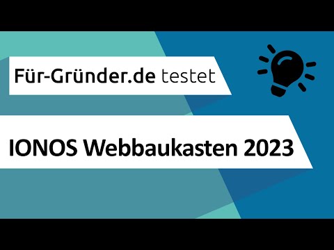 IONOS Website Test 2022: Was kann der Websitebaukasten?