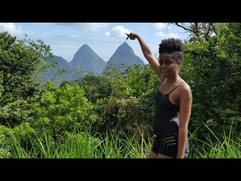 Drive through St.Lucia Anse la Raye  waterfall to Sulphur Springs  🇱🇨 | ShaniceLouis