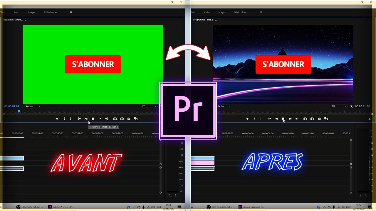 [TUTO] Comment faire une incrustation en font vert sur première pro