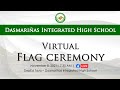 Virtual flag ceremony  november 8 2021