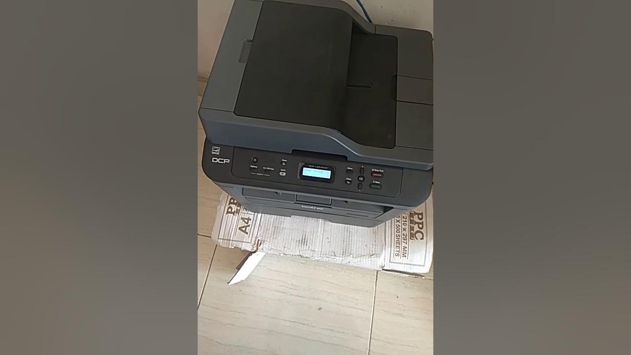 CARA ISI ULANG TONER / RESET PRINTER BROTHER DCPL2540DW YouTube