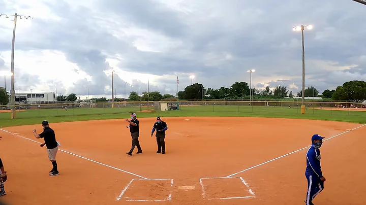 Miami Beavers vs Sharks Blue 8 9U kid pitch baseball myba