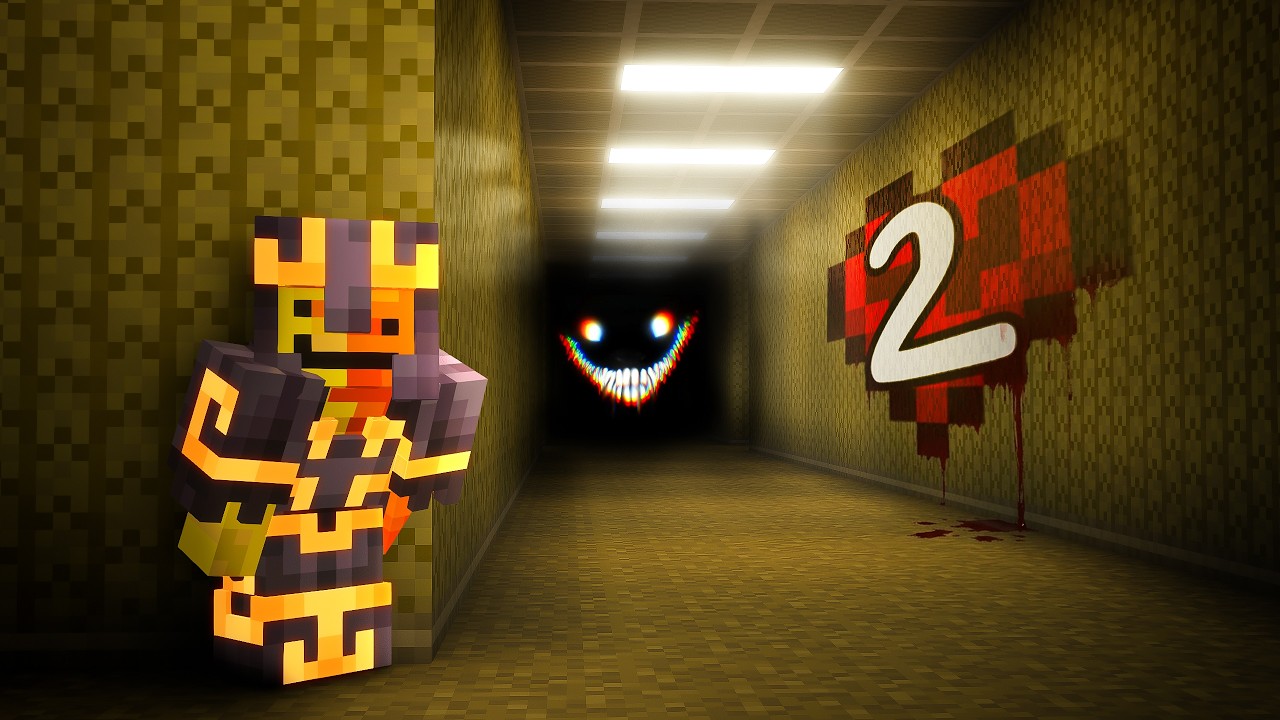 I Built the Backrooms in Minecraft