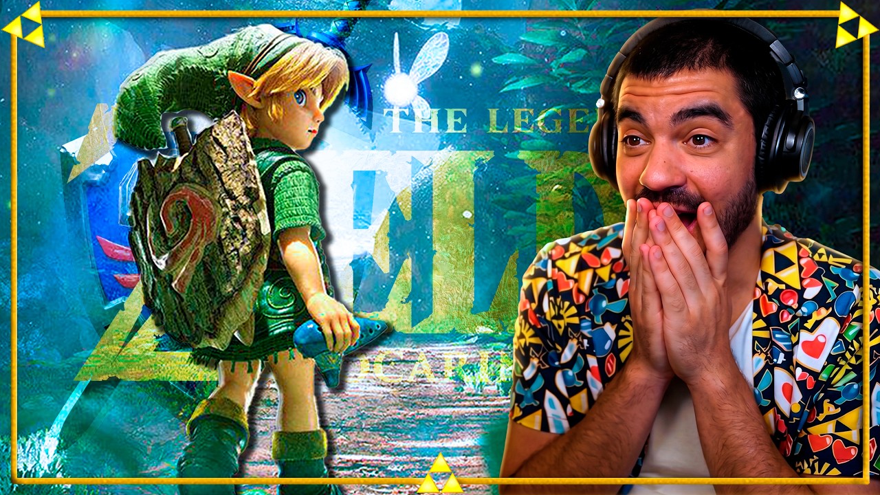 REACCIÓN a ZELDA OCARINA OF TIME REMAKE - Gameplay + Tráiler ES UN SUEÑO HECHO REALIDAD