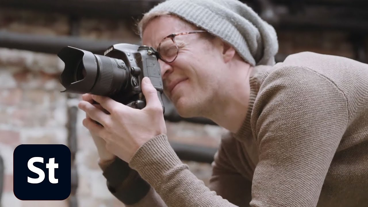 Adobe Stock Contributor Spotlight film portrait of photographer Andy Smith