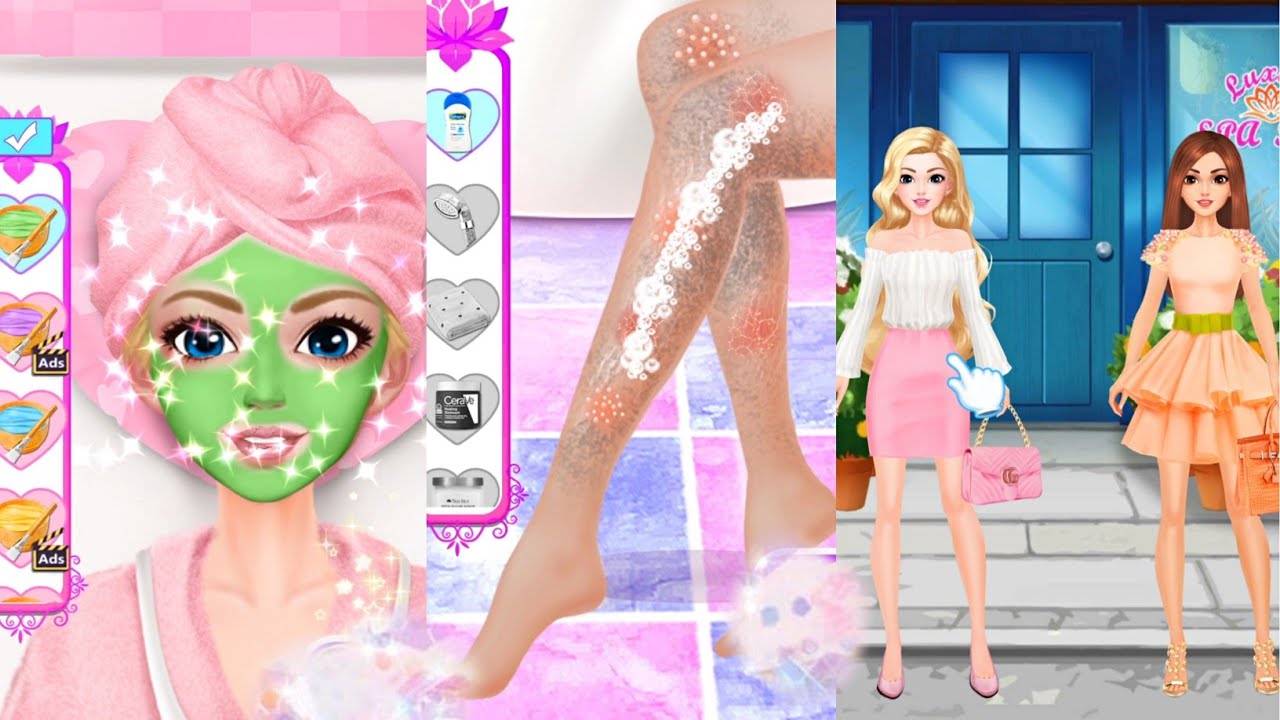 Makeup, Makeover Salon Spa Games for Girls & Kids | 😍