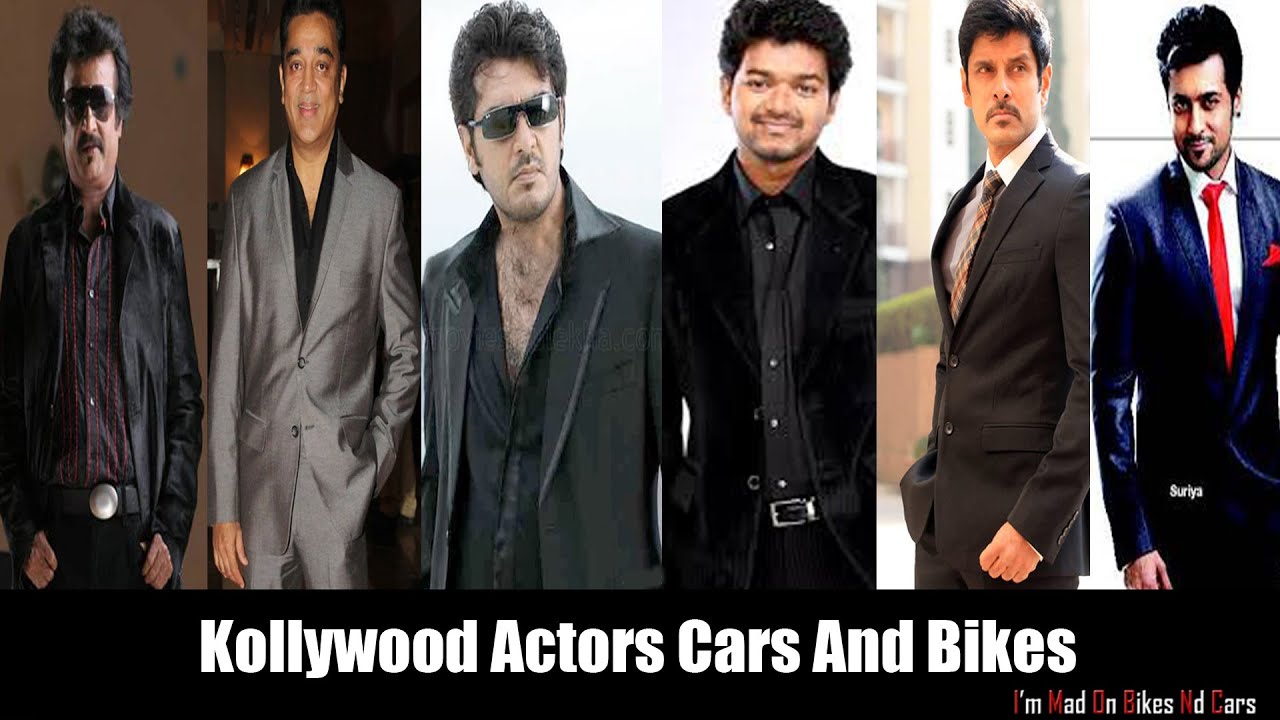 Kollywood Stars Car & Bike Collection I Rajini I Kamal I Ajith I Vijay