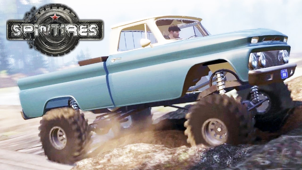 Spintires MP #20 - 1966 GMC Custom - YouTube