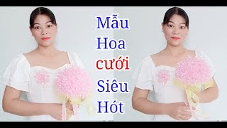 Cách làm Hoa cưới Ngọc trai Đơn giản Mà Đẹp#1