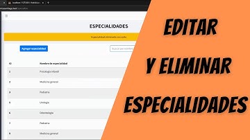 Editar y Eliminar Registros en Laravel