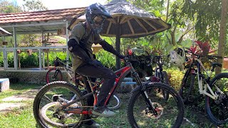Patrol 872 coba turun track // PATROL BIKE MANTAP DROP DROP AN!!!