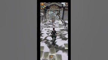 Lara Croft Relic Run Level 87 gold coins 80 achievement stunt Lara