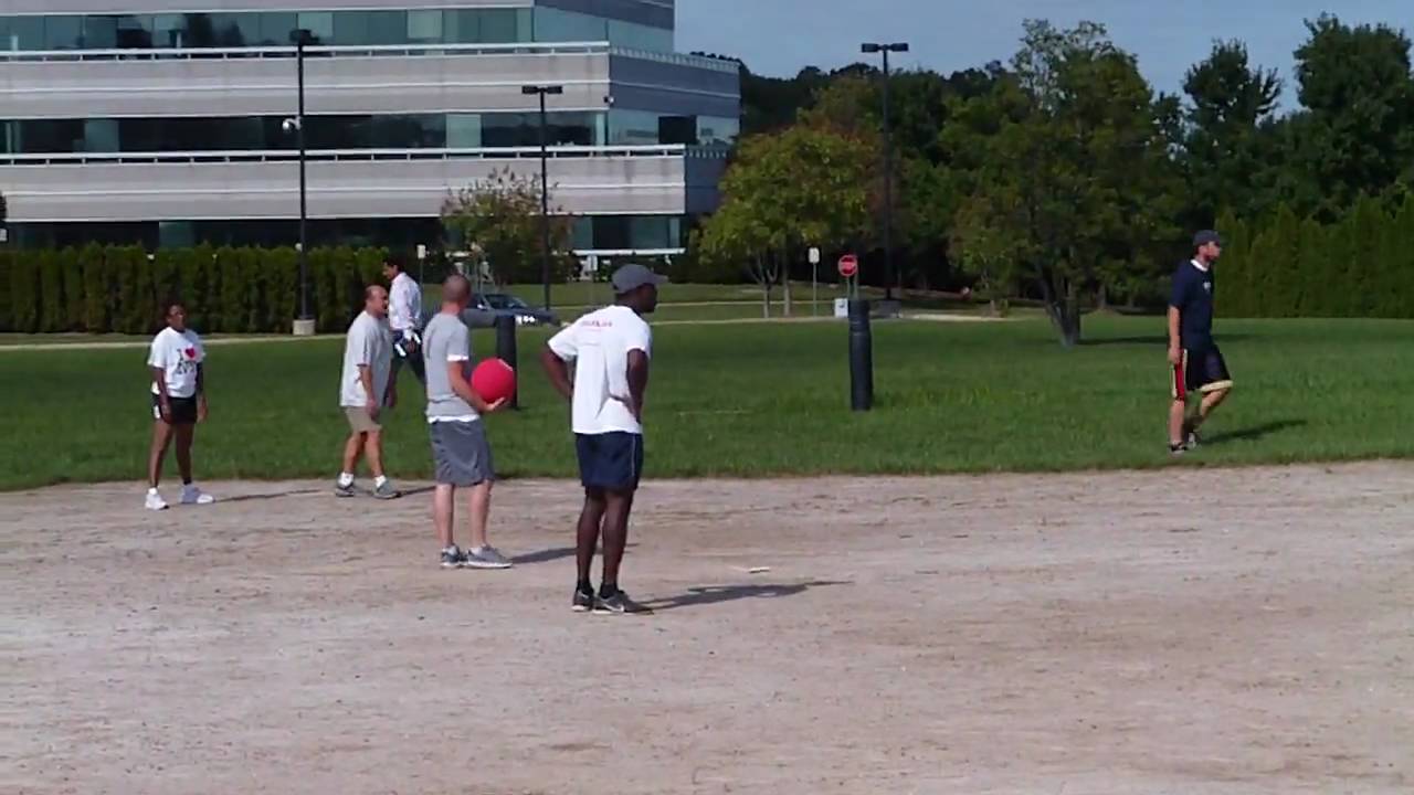 AIM kickball 20090901 08 bottom of 4th inning YouTube